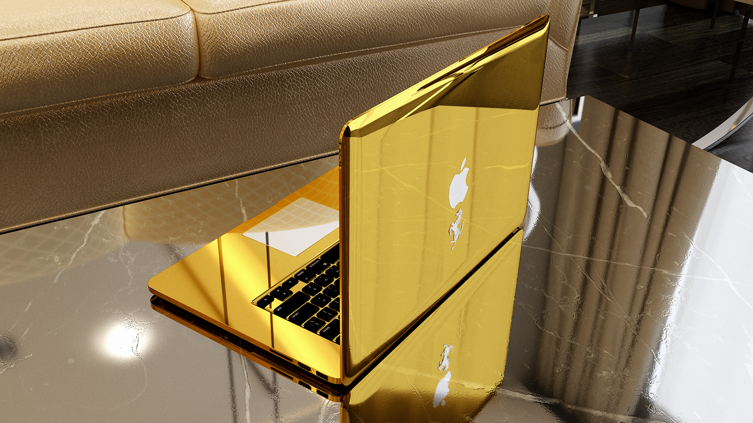 MacBook Gold 24k Золото 999 пробы от ServicePro